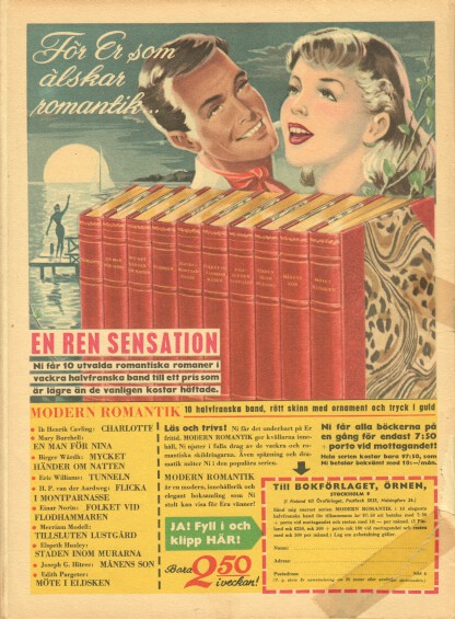 Min melodi nr 8 1958 Begagnad