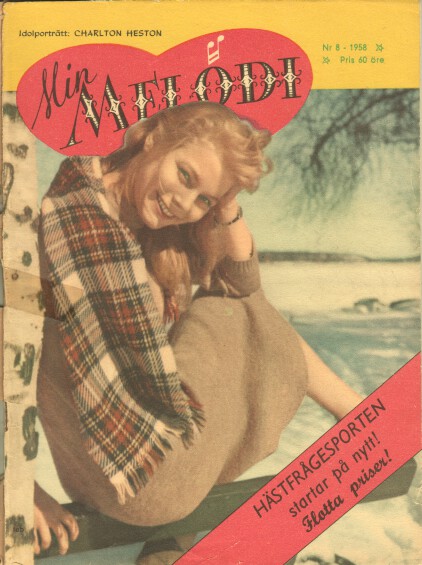 Min melodi nr 8 1958 Begagnad - 2