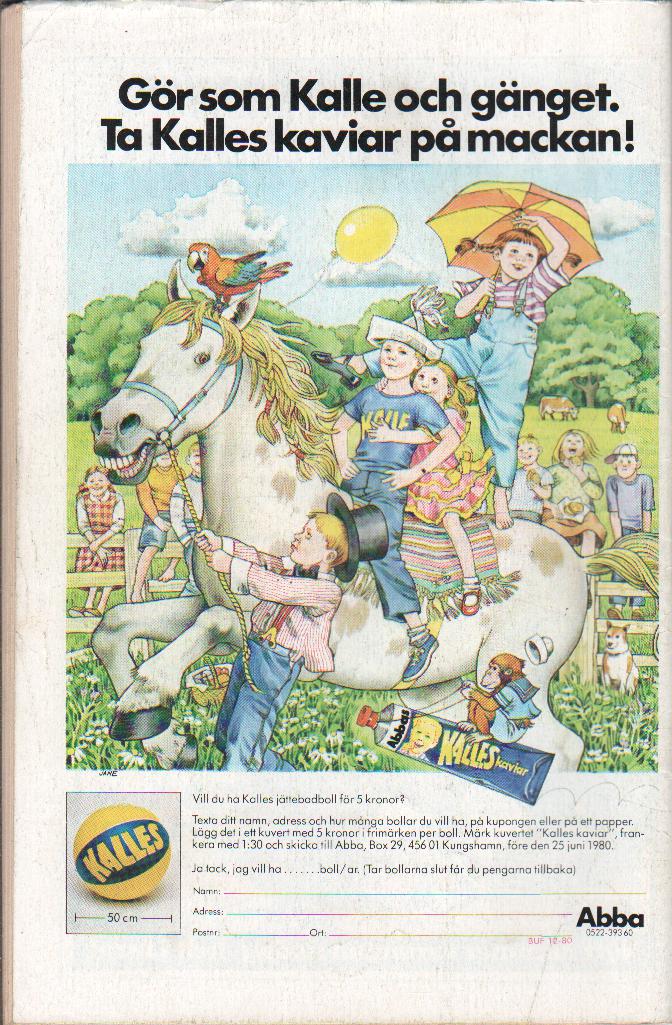Buffalo nr 12 1980 Begagnad - 2