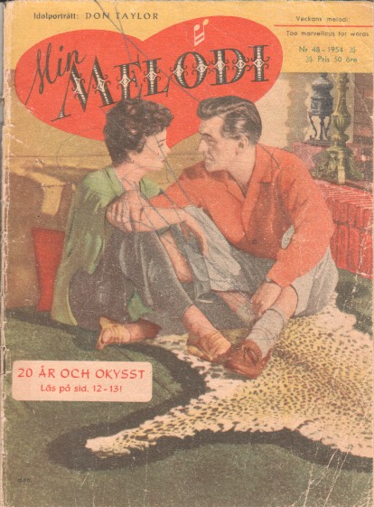 Min melodi nr 48 1954 Begagnad - 2
