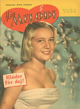 Min melodi nr 12 1957 Begagnad