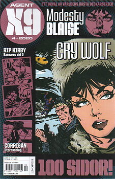 Agent X9 nr 4 2020, Modesty Blaise - Cry wolf