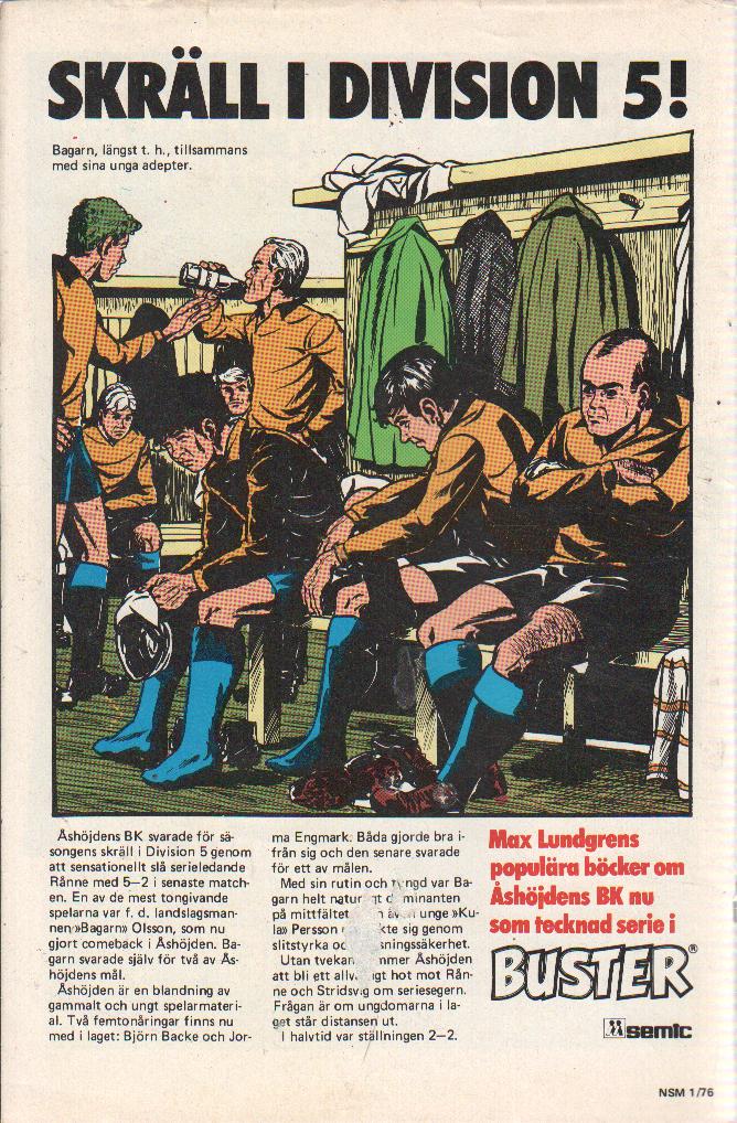 Seriemagasinet nr 1 1976 Begagnad - 2