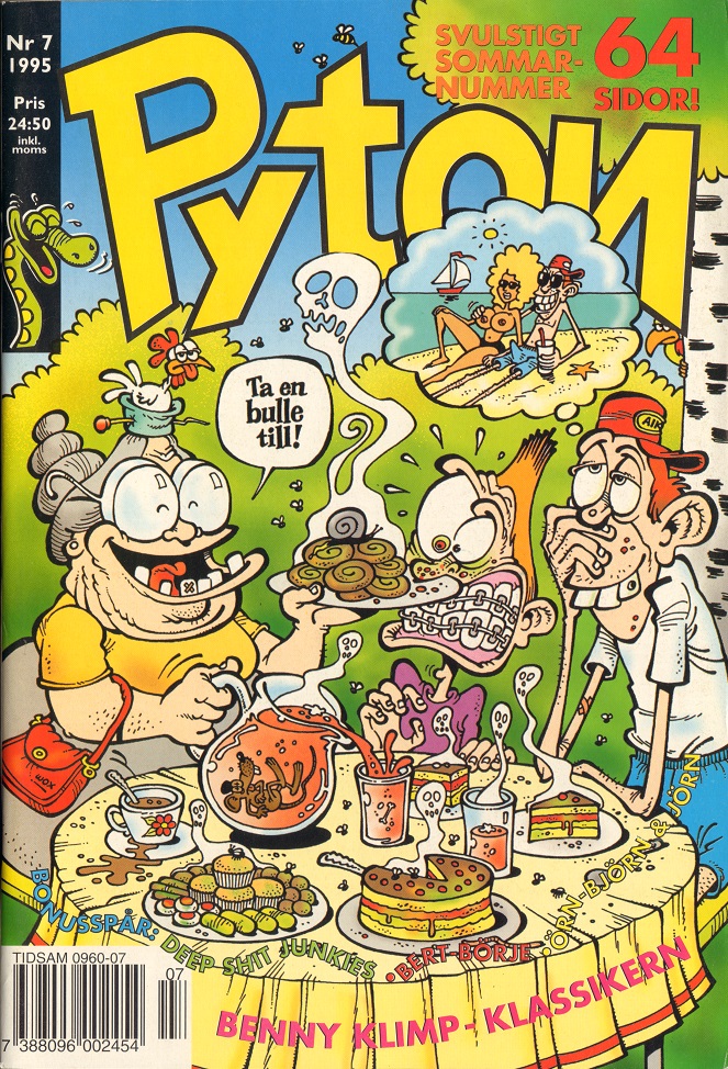 Pyton nr 7 1995, Svulstigt sommarnummer 68-sidor