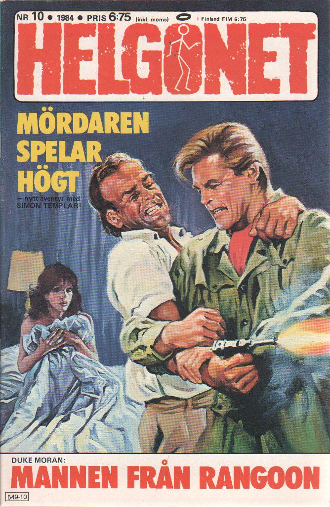 Helgonet 1984 nr 10 Mördaren spelar högt Begagnad