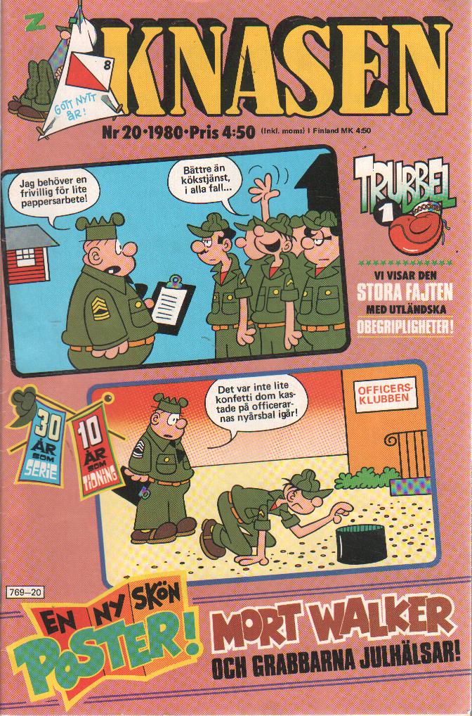 Knasen nr 20 1980 Begagnad