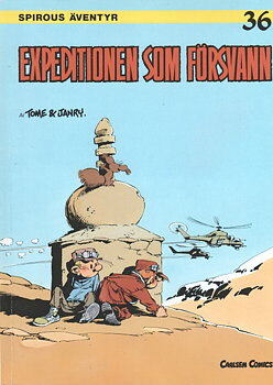 Spirous äventyr 36 Expeditionen som försvann