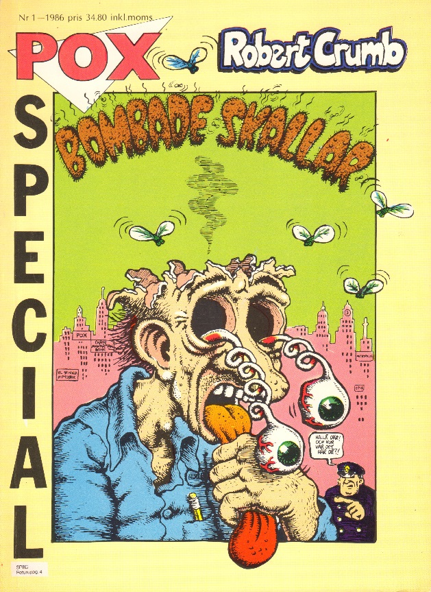 POX Special 1986 nr 1, Robert Crumb - Bombade skallar