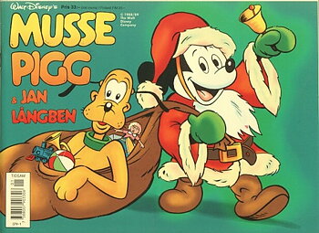 Musse Pigg och Jan Långben 1992 Tomten kommer