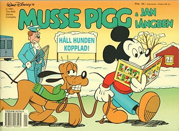 Musse Pigg och Jan Långben 1993 Håll hunden kopplad