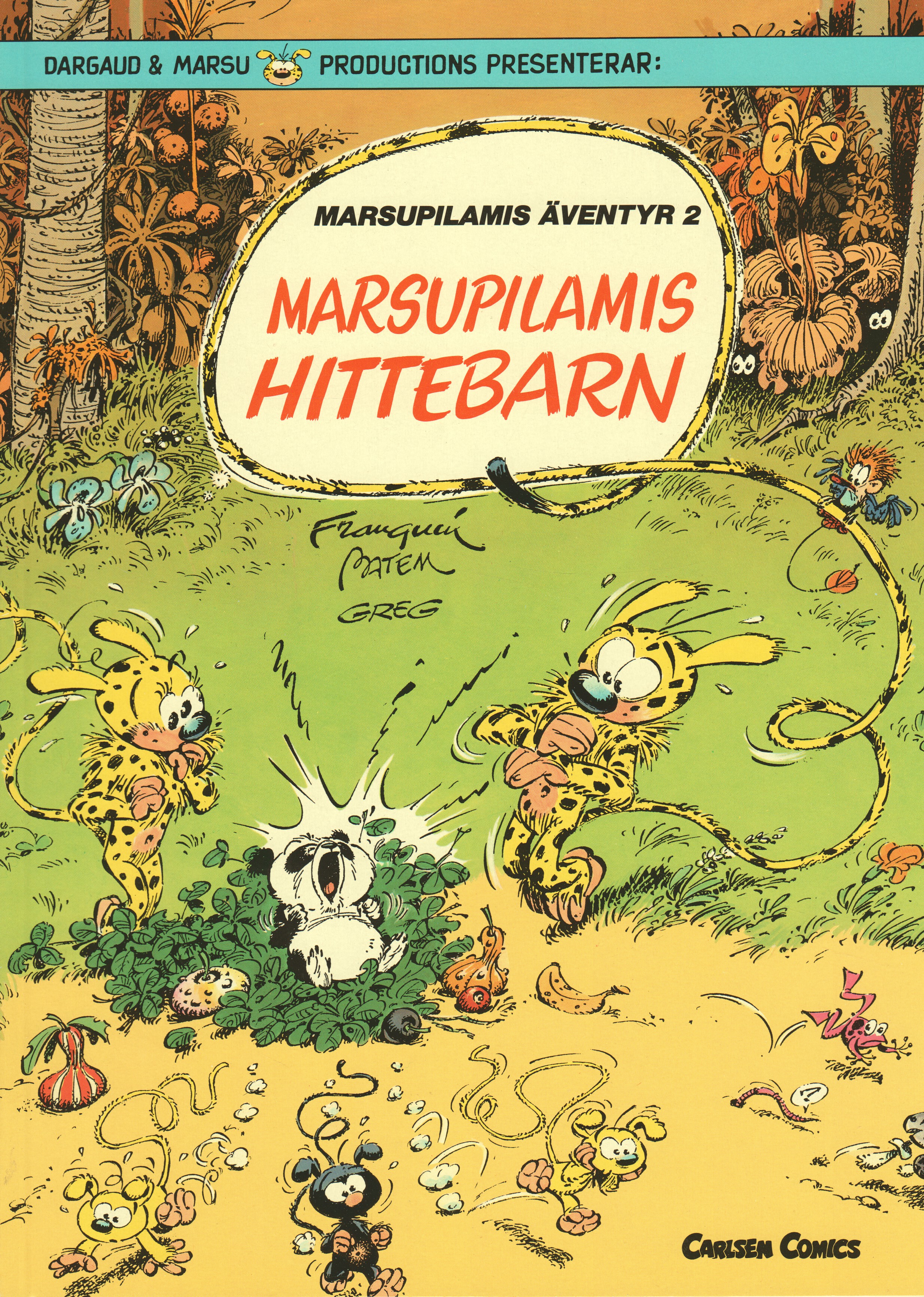 Marsupilamis Äventyr 2 Marsupilamis hittebarn