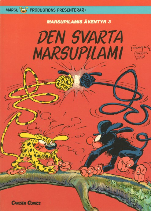 Marsupilamis Äventyr 3 Den svarta Marsupilami