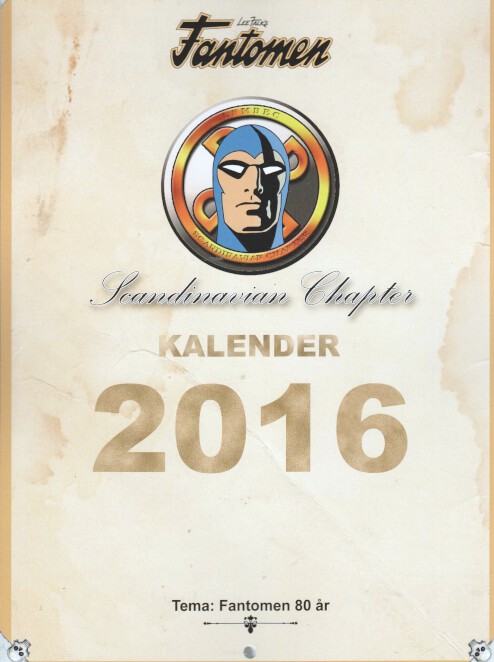 Fantomen kalender 2016