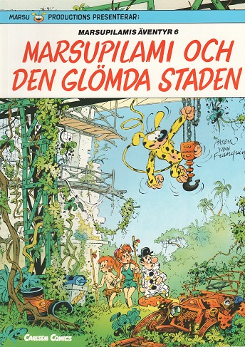 Marsupilamis Äventyr 6 Marsupilami och den glömda staden