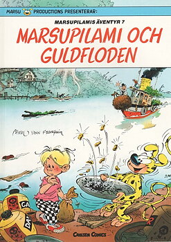 Marsupilamis Äventyr 7 Marsupilami och Guldfloden