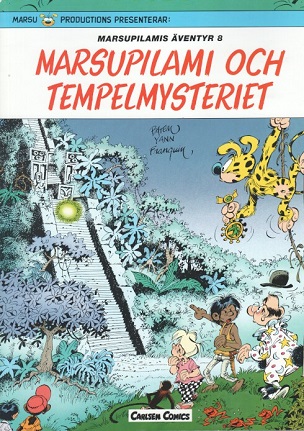 Marsupilamis Äventyr 8 Marsupilami och Tempelmysteriet