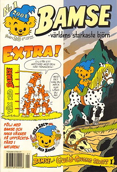 Bamse nr 1 2001, Extra: Väx med Bamse!