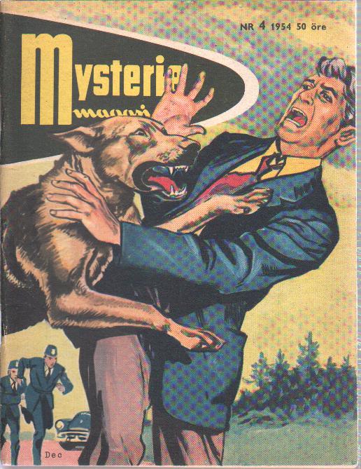 Mysteriemagasinet 1954 nr 4, begagnad