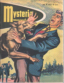 Mysteriemagasinet 1954 nr 4, begagnad