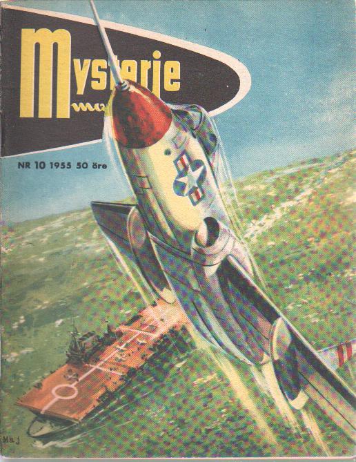 Mysteriemagasinet 1955 nr 10, begagnad