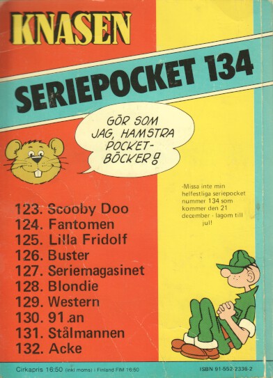 Seriepocket nr 131 Stålmannen Begagnad - 2