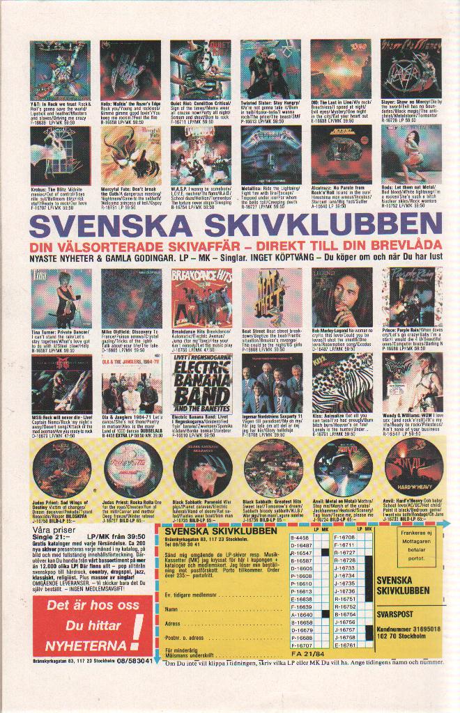 Fantomen nr 21 1984 Begagnad - 2