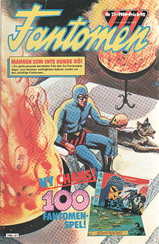 Fantomen nr 21 1984 Begagnad