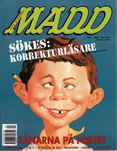 Svenska MAD nr 4 1998, Fånarna på fortet! 