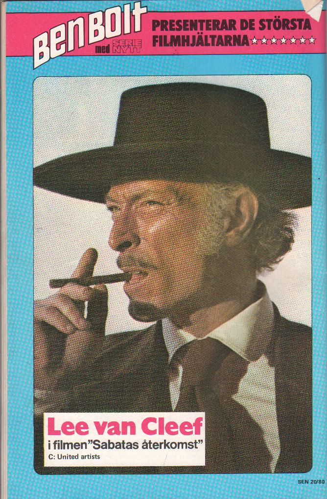 Ben Bolt med Serie-nytt nr 20 1980 Begagnad - 2