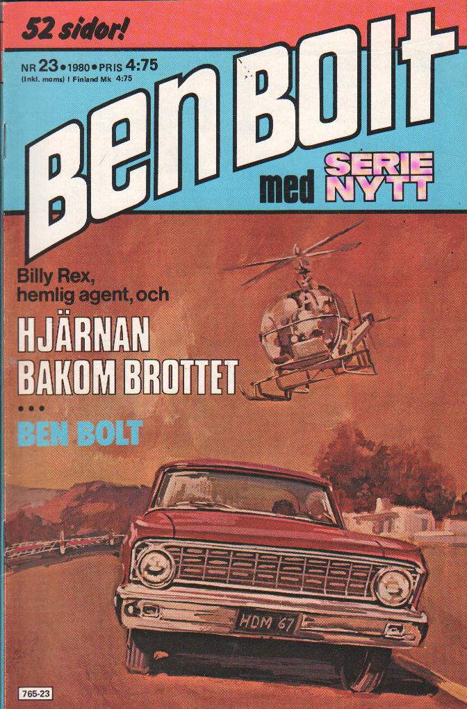 Ben Bolt med Serie-nytt nr 23 1980 Begagnad