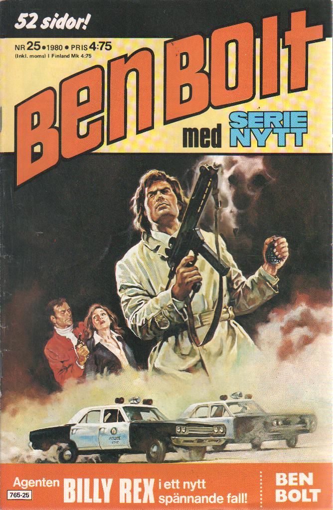 Ben Bolt med Serie-nytt nr 25 1980 Begagnad
