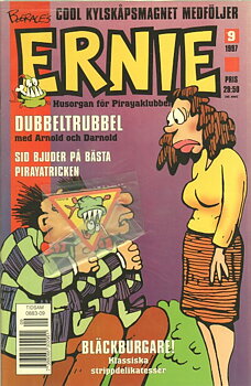 Ernie nr 9 1997, Kylskåpsmagnet på köpet!