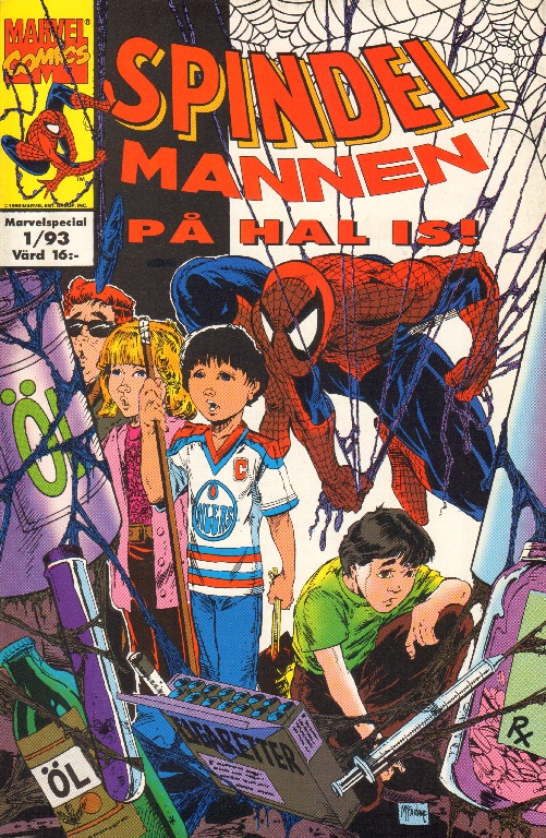 Spindelmannen på hal is, Marvelspecial 1993 nr 1, Antidrogpropaganda!
