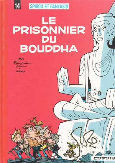 Spirou Le prisonnier du Bouddha Fransk version Begagnad