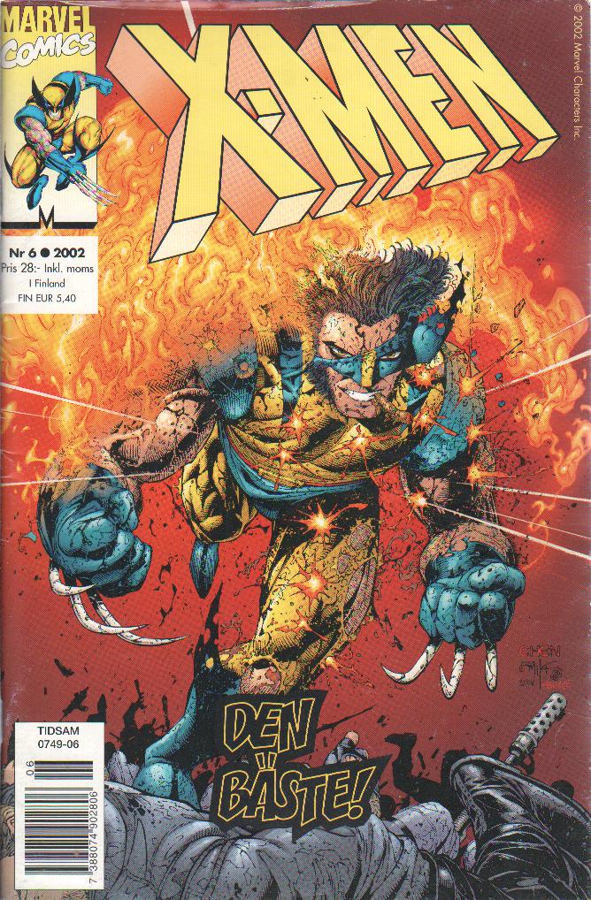 X-men nr 6 2002 Begagnad