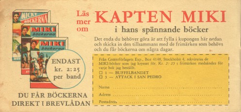 Prärieserier nr 30 1966 Begagnad - 2