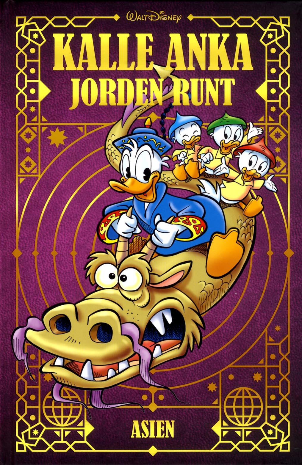 Kalle Anka jorden runt bok 5 Asien