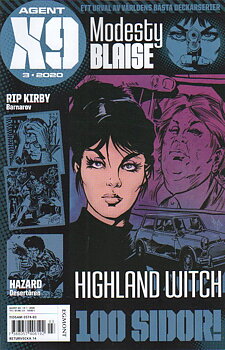 Agent X9 nr 3 2020, Modesty Blaise - Highland Witch