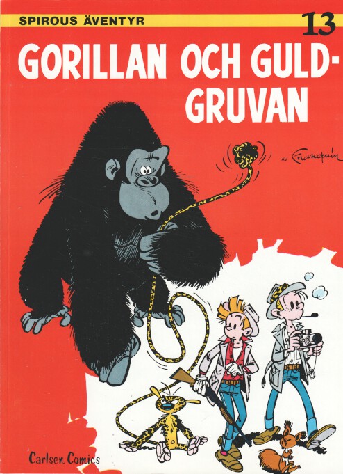 Spirous äventyr 13 Gorillan och guldgruvan