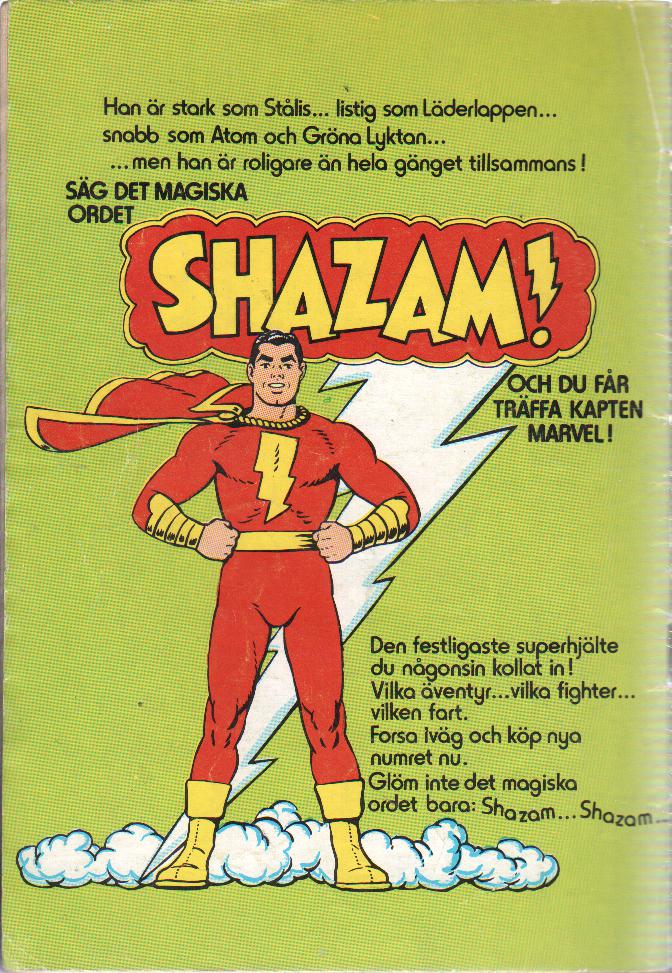 Stålmannen nr 11 1974 Begagnad - 2