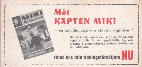 Vilda Västern nr 6 1962 Begagnad - 2