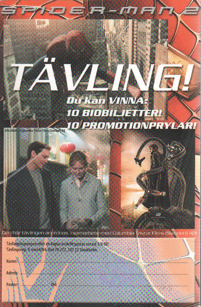 X-men nr 4 2004 Begagnad - 2