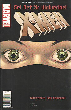 X-men nr 4 2004 Begagnad