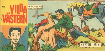 Vilda Västern nr 23 1965 Begagnad