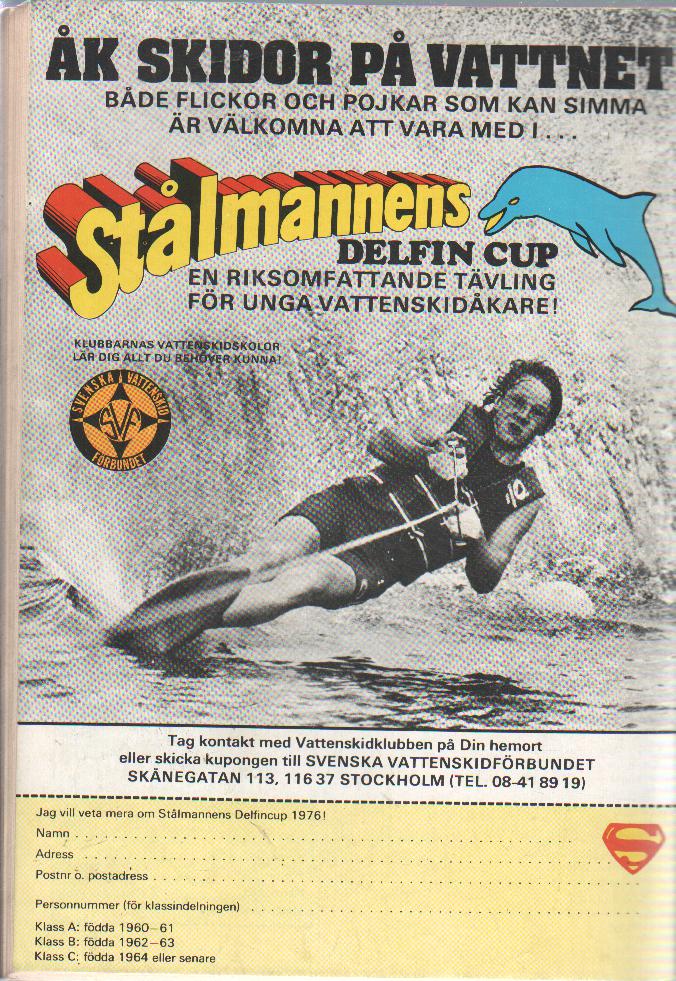 Stålmannen nr 10 1976 Begagnad - 2