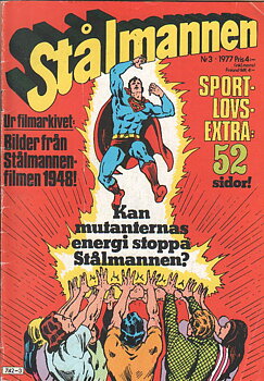 Stålmannen nr 3 1977 Begagnad