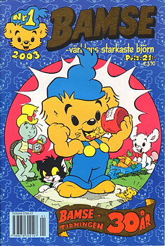 Bamse nr 1 2003, Bamsetidningen 30 år!