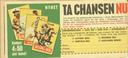 Vilda Västern nr 10 1966 Begagnad - 2