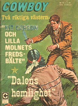 Cowboy nr 16 1967 Begagnad