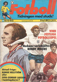 Fotboll nr 15 1973 Begagnad